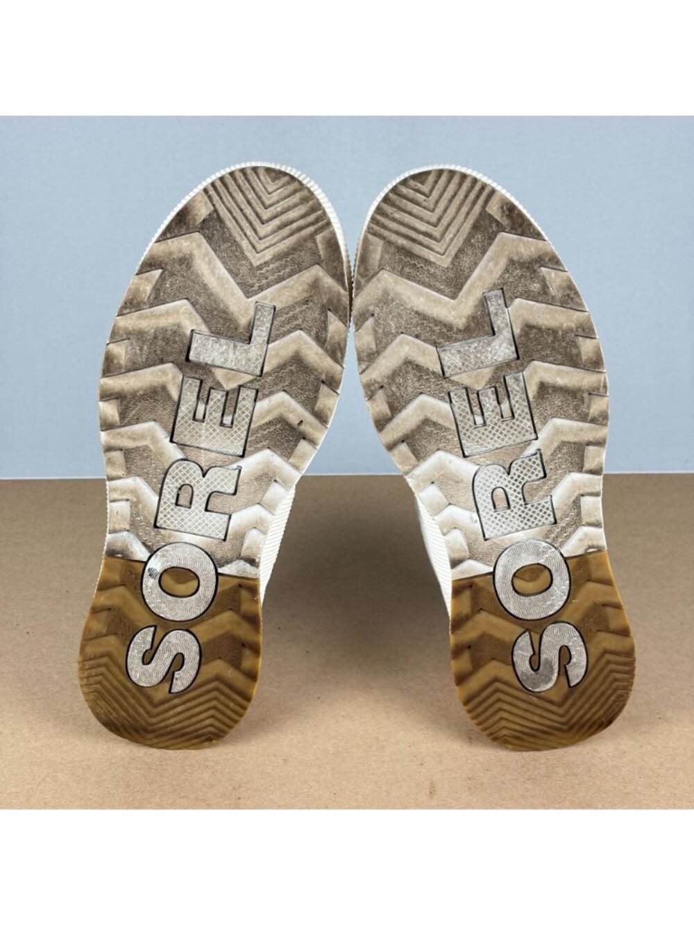 Sorel Out N About III Low Canvas Sneakers Womens 10 White Lace Up Shoes - Picture 6 of 10